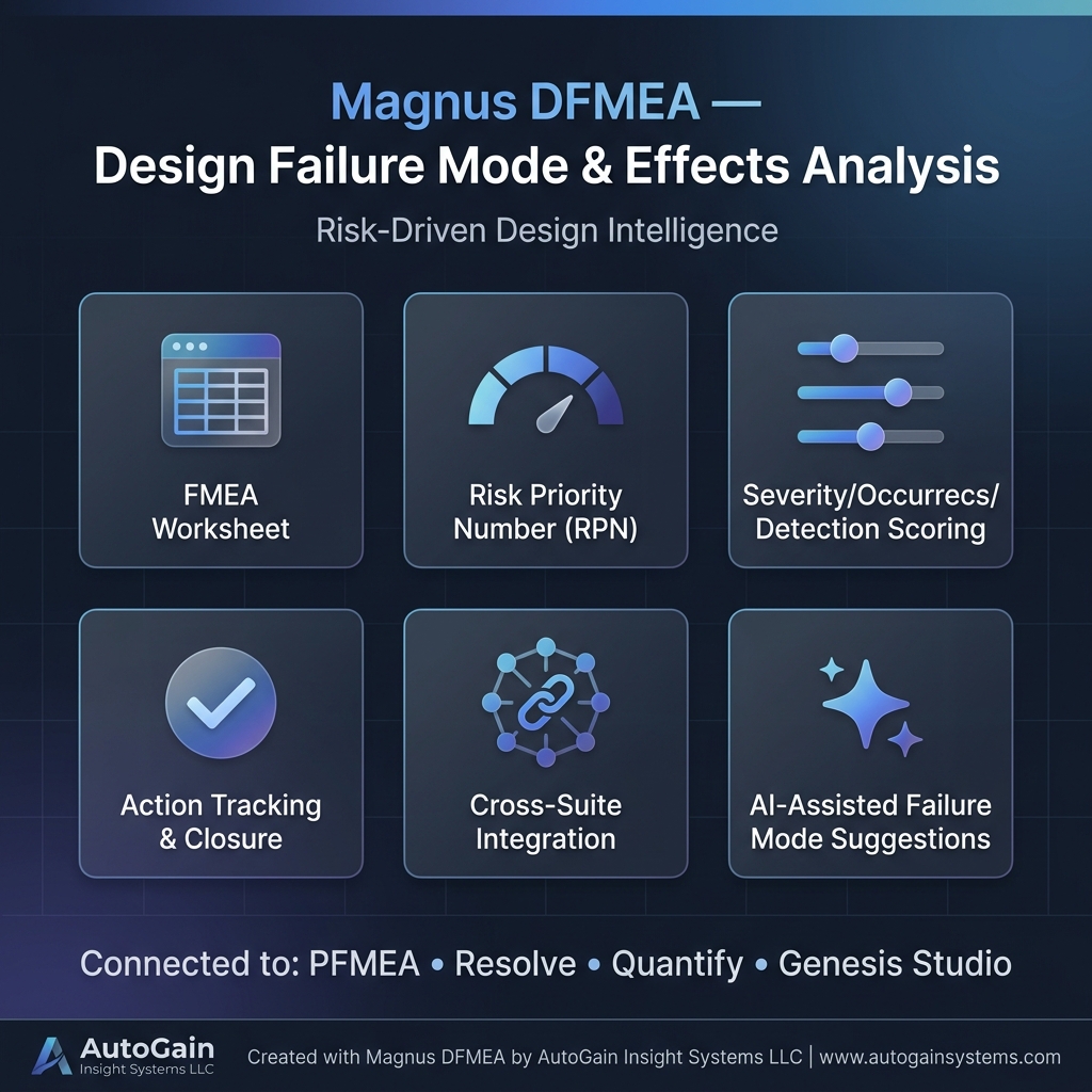 Magnus DFMEA Dashboard