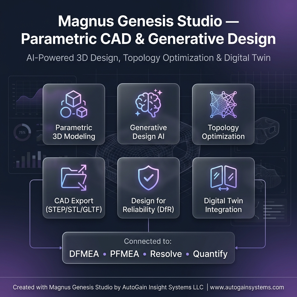 Genesis Studio Infographic